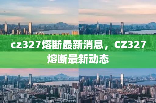 cz327熔斷最新消息，CZ327熔斷最新動態(tài)