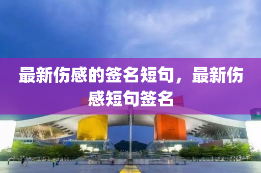 最新傷感的簽名短句，最新傷感短句簽名石家莊阿鷗環(huán)?？萍加邢薰? class=