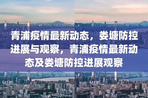 青浦疫情最新動態(tài)，婁塘防控進展與觀察，青浦疫情最新動態(tài)及婁塘防控進展觀察